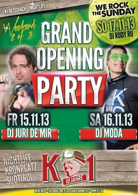 Grand Opening Party Weekend 2@K 1- Apresski