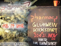  Glühwein Kickstart @Pharmacy