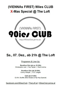 90ies Club: X-Mas Special@Viennas First 90ies Club