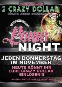 Bonus Night@Disco Crazy