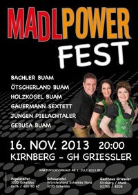 Madlpowerfest 2013@Gasthaus Griessler