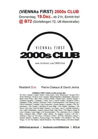 2000s Club - ReOpening@B72