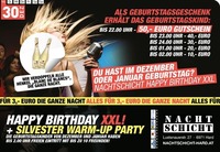 Happy Birthday XXL meets Silvester Warm-Up  ::: ::: Nachtschicht Hard