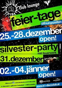 Feiertage@K1 - Club Lounge