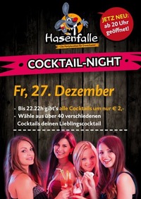 Hasenfalle Cocktail Night@Hasenfalle