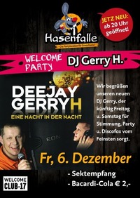 Hasenfalle Welcome Party DJ Gerry H.