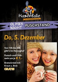 Hasenfalle Oldies Night Punschstand@Hasenfalle