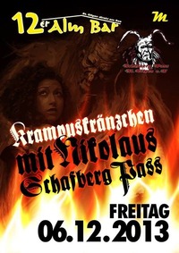  Krampuskränzchen@12er Alm Bar