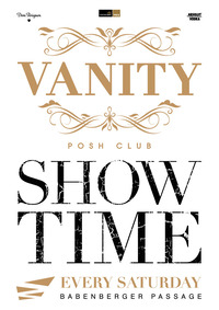 Vanity - The Posh Club / The Saturday Night Party@Babenberger Passage