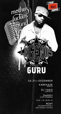 Legends A Tribute To Guru / Gang Starr@Roxy Club