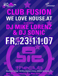 ClubFusion - We love House@Babenberger Passage