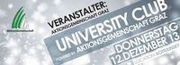 University Club powered by Aktionsgemeinschaft Graz@Kottulinsky Bar