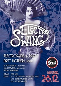 Electroswing : Dirty Honkers, Tony Maroni & Cab Canaveral@GEI Musikclub