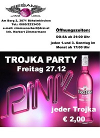 Trojka Party@Beśame Tanzlokal