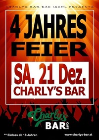 Birthday Bash - 4 Jahre Charly's