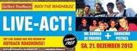 LIVE - Rock The Roadhouse  WE SHOULD BE FRIENDS + BOUNCING PISTOLS@Outback Roadhouse