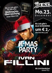 X-Mas Party mit Ivan Fillini