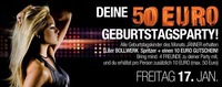 Deine 50 Euro Geburtstagsparty@Bollwerk Klagenfurt