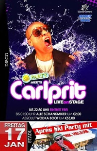 2 Euro Party meets Carlprit Live On Stage