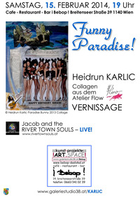 Funny Paradise! Heidrun Karlic@Cafe - Restaurant - Bar ¡ Bebop ! 