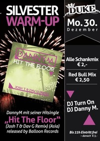 Silvester Warm Up@Duke - Eventdisco