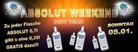 Absolut Weekend - New Year@Crystal Bottle Bar