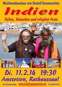 Multivision Indien - Kultur, Menschen und religiöse Feste@Rathaussaal