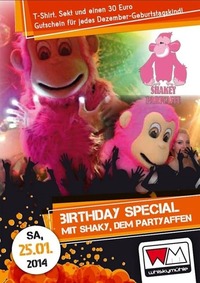 Birthday Special - Shaky der Partyaffe@Whiskymühle