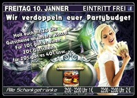 Wir verdoppeln euer Partybudget@Happy Nite