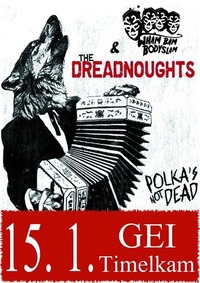 Mittwochskonzert: The Dreadnoughts & Wham Bam Bodyslam Live @GEI Musikclub