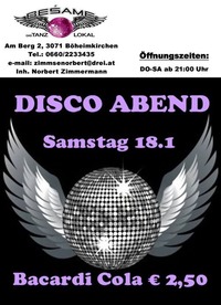 Disco Abend@Beśame Tanzlokal