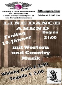 Linedance Abend@Beśame Tanzlokal