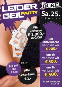 Leider Geil Party