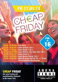 Chap Friday - ab 16 Jahren@Arena Tirol