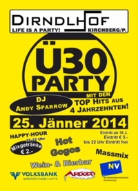 Ü 30 Party@Dirndlhof