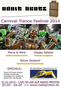 Adult Beatz #48 - Carnival Trance Festival@Proton - das feie Radio