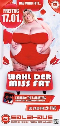 Wahl zur Miss Fat mit der Fachjury aus Willkommen Österreich