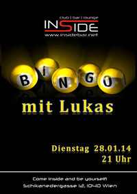 Bingo Night mit Lukas@Inside Bar