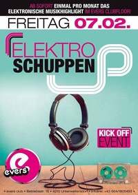 Elektroschuppen - Kick off@Evers