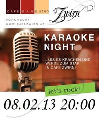 Karaoke Night@Cafe Zwirn