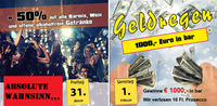  -50% Geldregen Weekend@Cestlavie