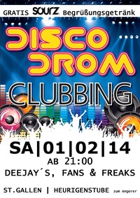 Disocdrom - Clubbing@Heurigenstube Angerer St.Gallen