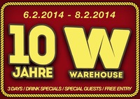 The Amazing 10 Year Warehouse Party@Warehouse