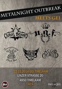 Metalnight Outbreak@GEI Musikclub