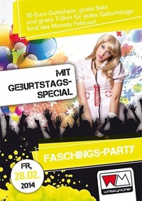 Faschings- & Birthday Party