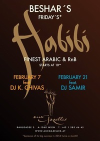 Habibi Night - Now Twice a Month@Aux Gazelles