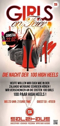 Girls on Feier - die Nacht der 100 Highheels@Salzhaus