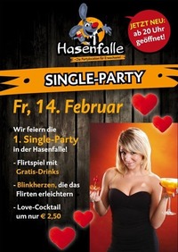 Hasenfalle Single Party@Hasenfalle