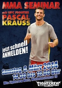 MMA Seminar  mit Pascal Krauss@Fightcrew Gym Wels