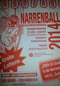 Narrenball 2014@Sportzentrum Schlums